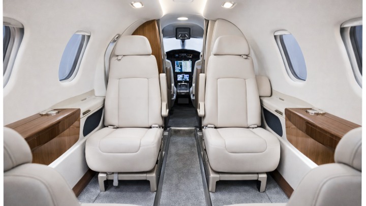 Phenom 100 Jet Interior
